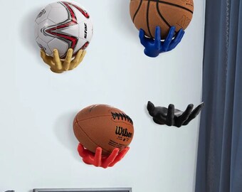 Ohphnt Support pour Ballon de Basket,Support Mural De Basket Ball,Support Mural pour Ballon De Sport,Ballon De Basket Support Main,Supports De Stockage De Balles,Porte Ballon Basket Vertical Ohphnt Support pour Ballon de Basket,Support Mural De Basket Ball,Support Mural pour Ballon De Sport,Ballon De Basket Support Main,Supports De Stockage De Balles,Porte Ballon Basket Vertical