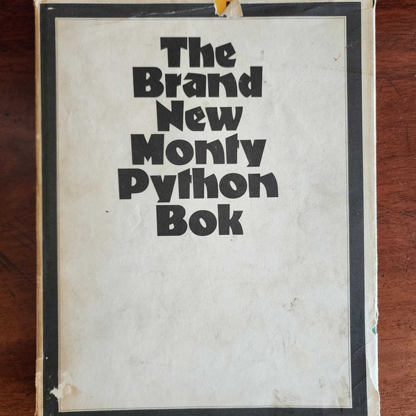 Das Brandneue Monty Python Bok