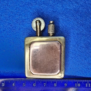 WWI-era Trench Art Brass and Copper Lighter