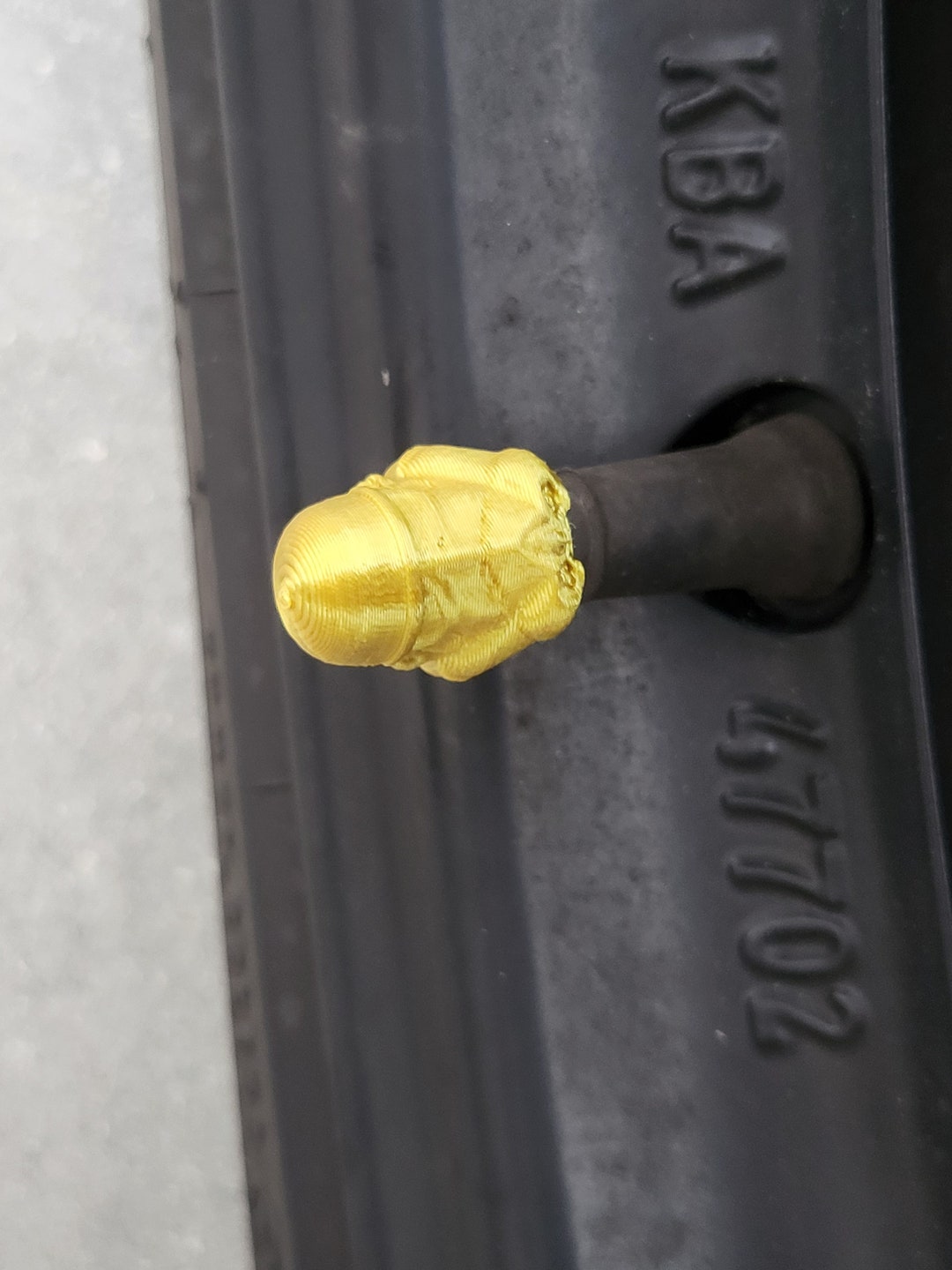 Set of 4 Storm Trooper Valve Stem Covers, Star Wars Fan Merchandise