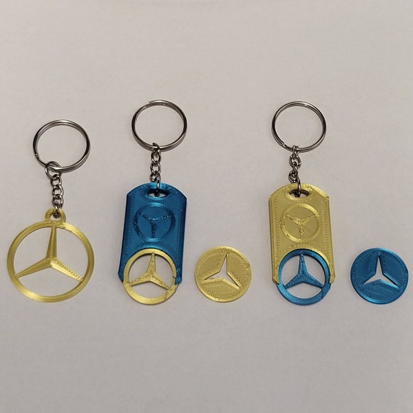 Mercedes Benz Keychain Etsy