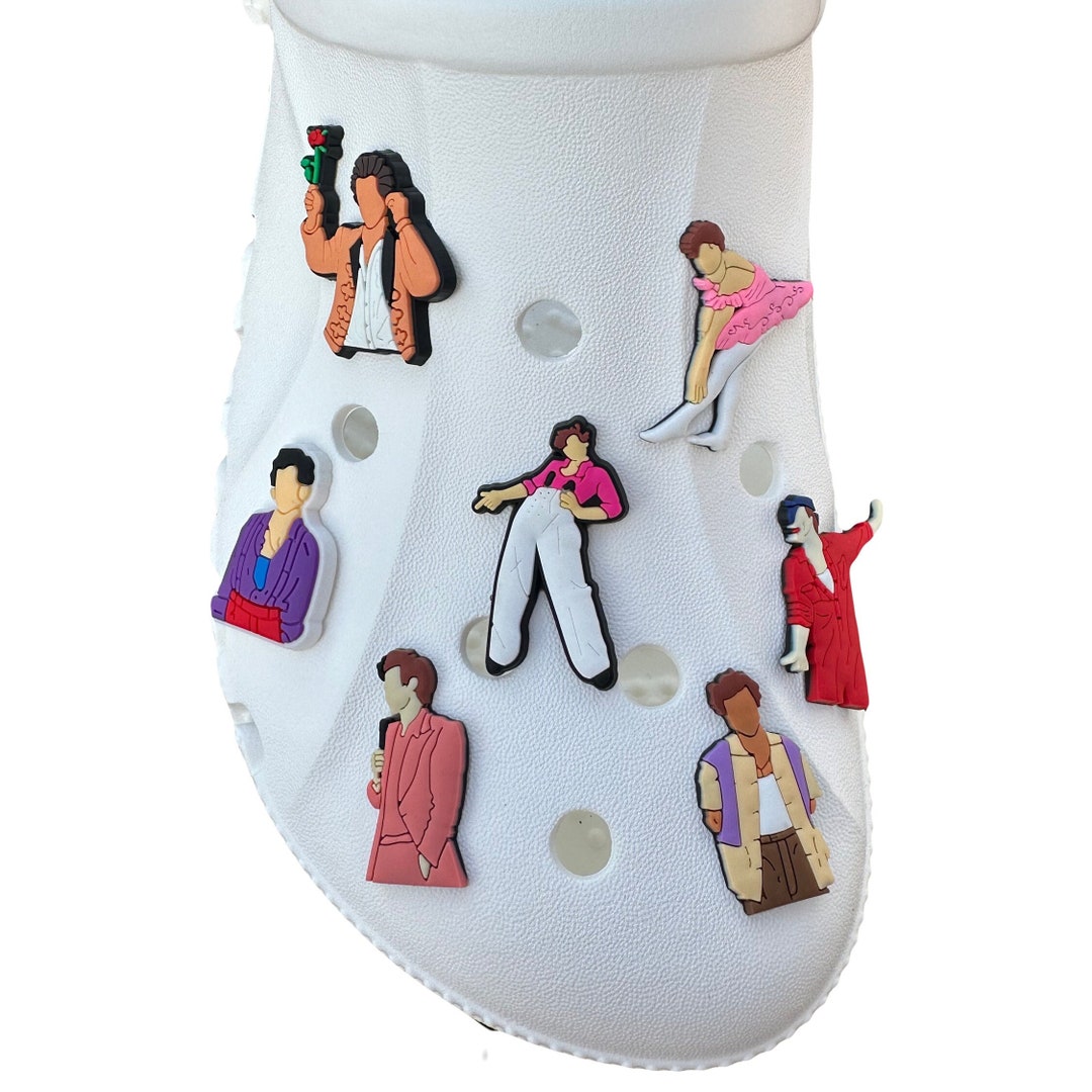 HARRY STYLES Outfit Croc Charm Jibbitz Crocs Shoes Clogs Etsy UK