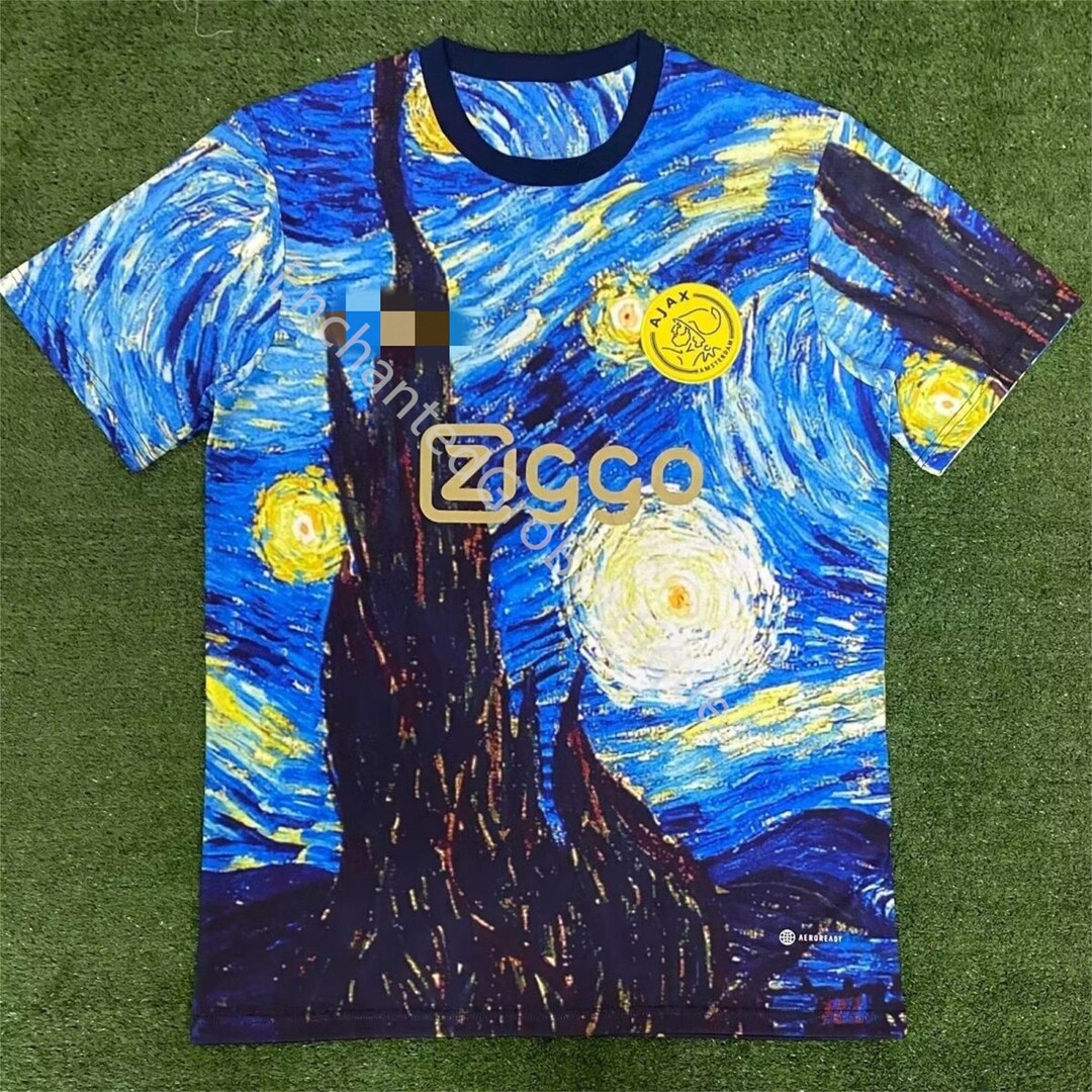 Ajax Amsterdam Van Gogh SpezialTrikot AjaxTrikot Etsy Schweiz