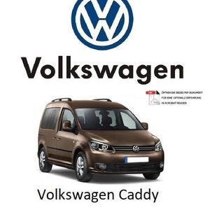 Volkswagen Caddy 9H model years 2004 to 2015 Workshop Repair Manual as direct download (Google Drive) Language German