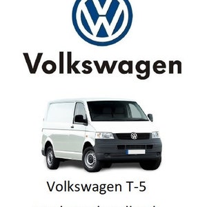Volkswagen Transporter T5 7H model years 2003 to 2015 Workshop repair manual as direct download (Google Drive) Language German