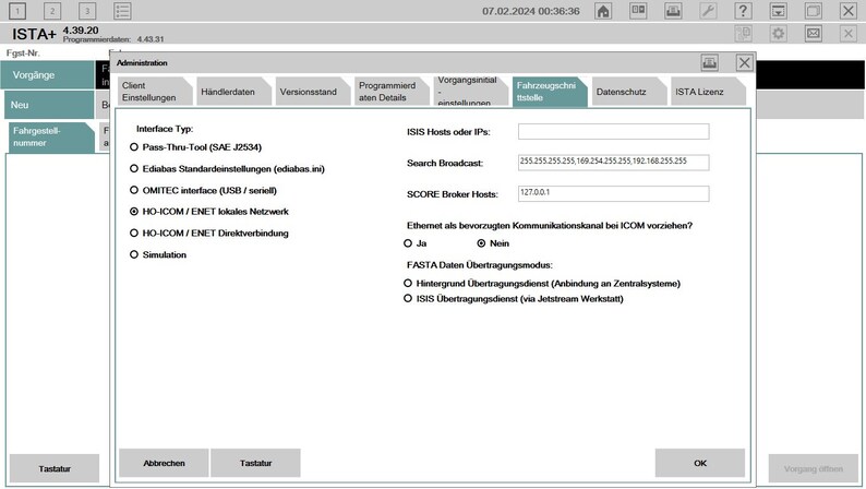 BMW Mini ISTA+ Diagnostic Software 4.39.20 With Programming Data 4.43. ...