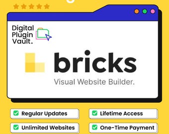 Licenza GPL di Bricks Builder Pro Tema: Visual WordPress Site Builder (siti web illimitati, aggiornamenti disponibili)
