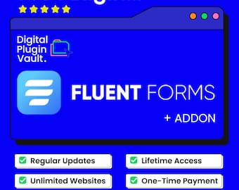 Fluent Forms Pro GPL – WordPress Form Builder Plugin – Email Marketing Forms – Lifetime License – Instant Download