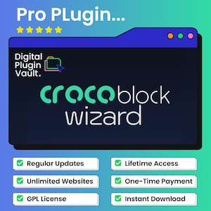 Crocoblock JetPlugins Bundle – 18 Elementor Plugins Pack, Unlimited Sites (Instant Download)