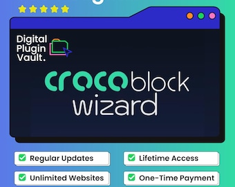Paquete Crocoblock JetPlugins: 18 plugins para Elementor, sitios ilimitados (descarga instantánea)