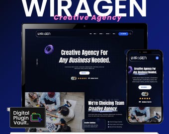 Wiragen WordPress Website - Creative Agency Elementor Template Kit