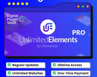 Unlimited Elements for Elementor Pro (GPL) – Widgets Library, Widget Creator & Templates | WordPress Plugin