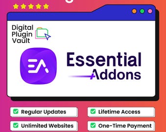 Complementos esenciales Elementor Pro GPL / Plugin de widgets de Elementor / Complementos de Elementor para WordPress