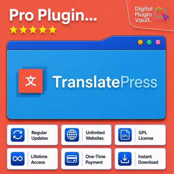 TranslatePress Pro GPL – Multilingual WordPress Plugin