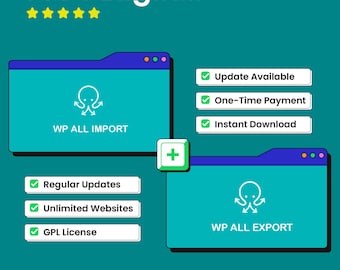 WP All Import & Export Pro GPL – WordPress Data Import Plugin