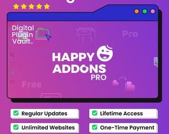 Happy Addons Pro GPL – Elementor Widgets & Addons Plugin