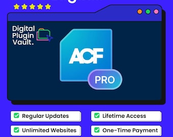 ACF Pro Lifetime License Activation | Official & Safe | WordPress Plugin