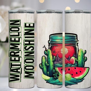 40 Ounce Stainless-steel Bronze Tumbler With Handle Lainey Wilson Watermelon  Moonshine Sublimation Blanks 