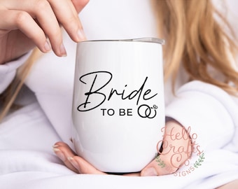 Braut und Bräutigam Weingläser - Verlobungsgeschenk für Paare - Hochzeitsgeschenk - Brautgeschenk - Braut und Bräutigam Becher