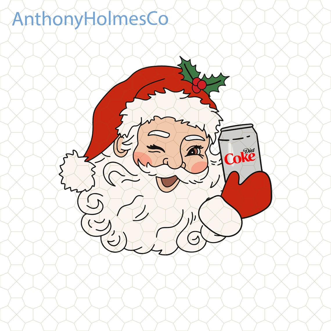 Diet Coke Santa Png Christmas Diet Coke Png Coke Png Santa - Etsy