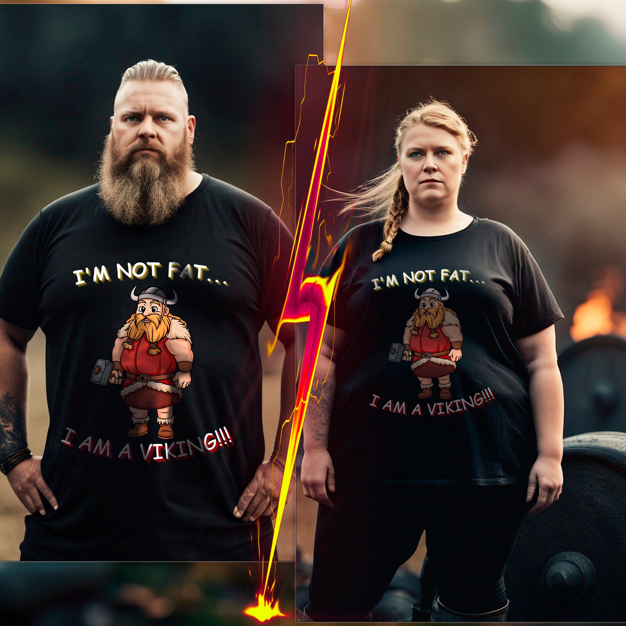 Shieldmaiden, Viking, Norse, Gym t-shirt & apparel, I'm A Shieldmaiden,  Front