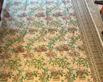 Vintage Greeff for Warner Fabric La Musique 1986 England 100% cotton 6+ yds