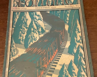 Fortune Magazine December 1931 Great ads, cover.