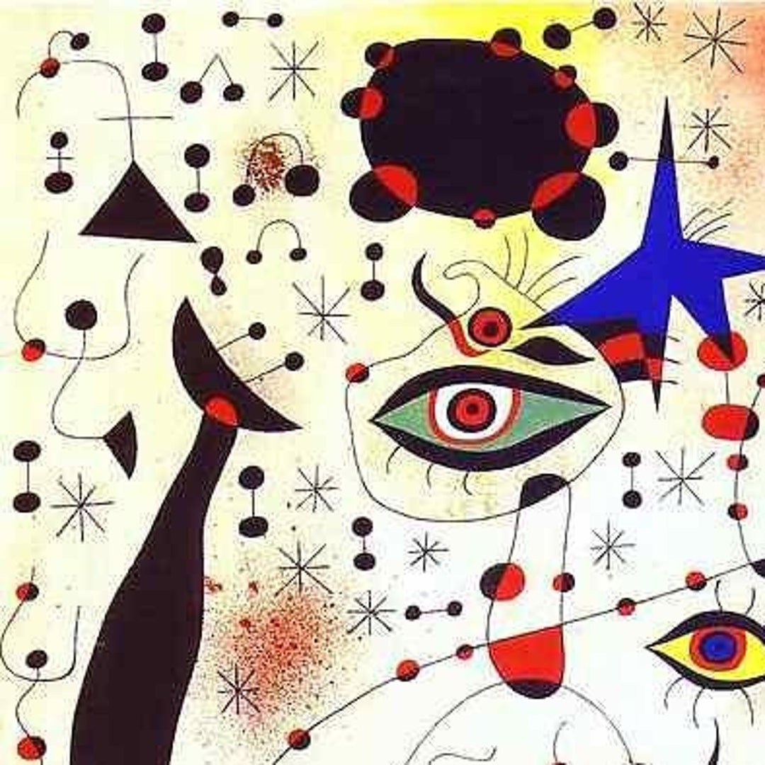 Ciphers and Constellations, in Love With a Woman - Joan Miró - Etsy