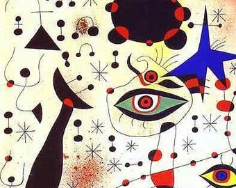 Ciphers and Constellations, in Love with a Woman - Joan Miró