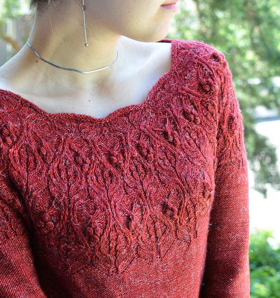 Circular yoke cheap sweater pattern
