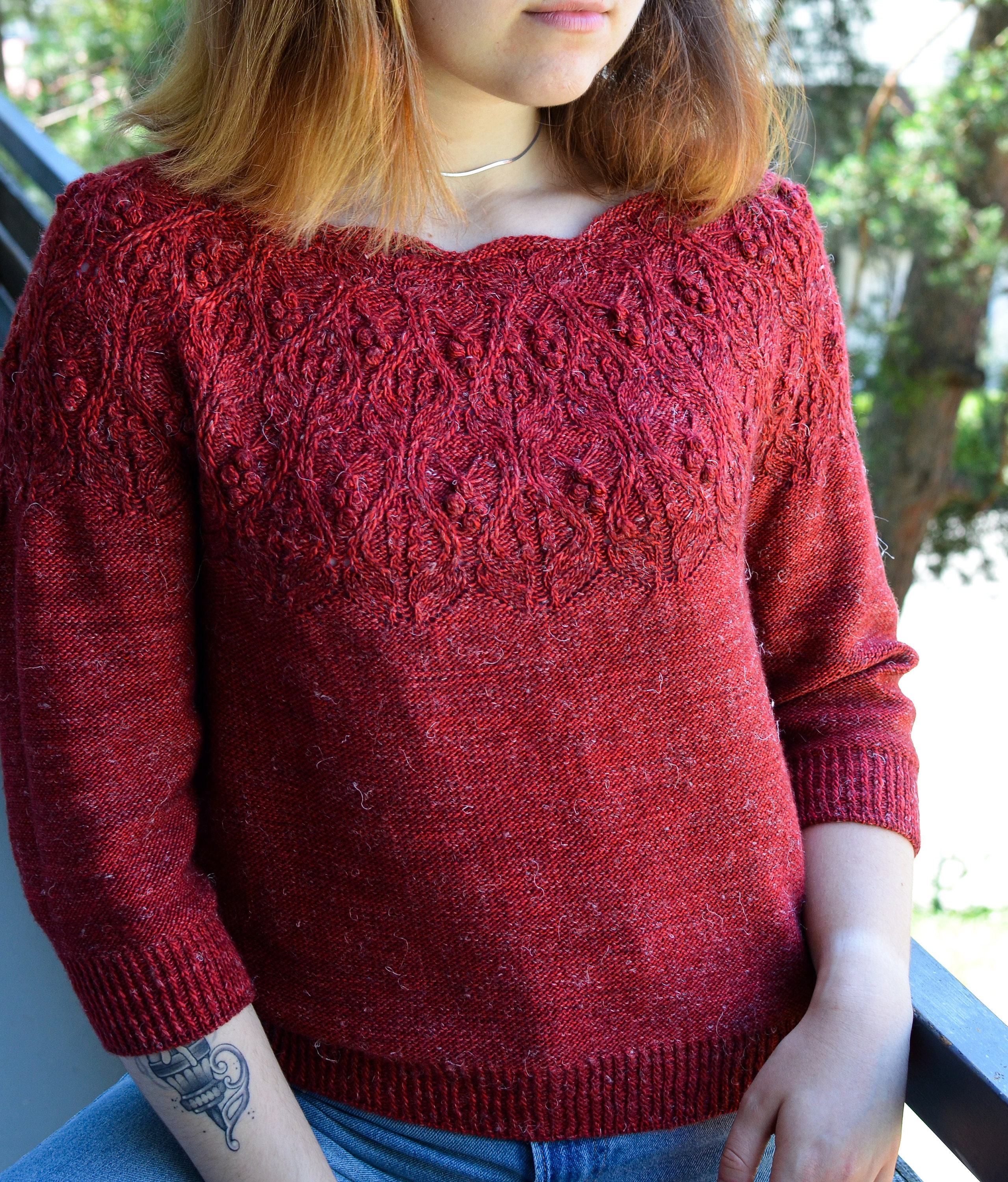 Scarlet - Sweater, Patterns