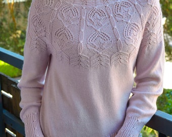 ☆2024AW☆エンフォルド FLOWER KNIT PULLOVER Amazon.com: Aedceal Women Floral Sweater Long Sleeve Round
