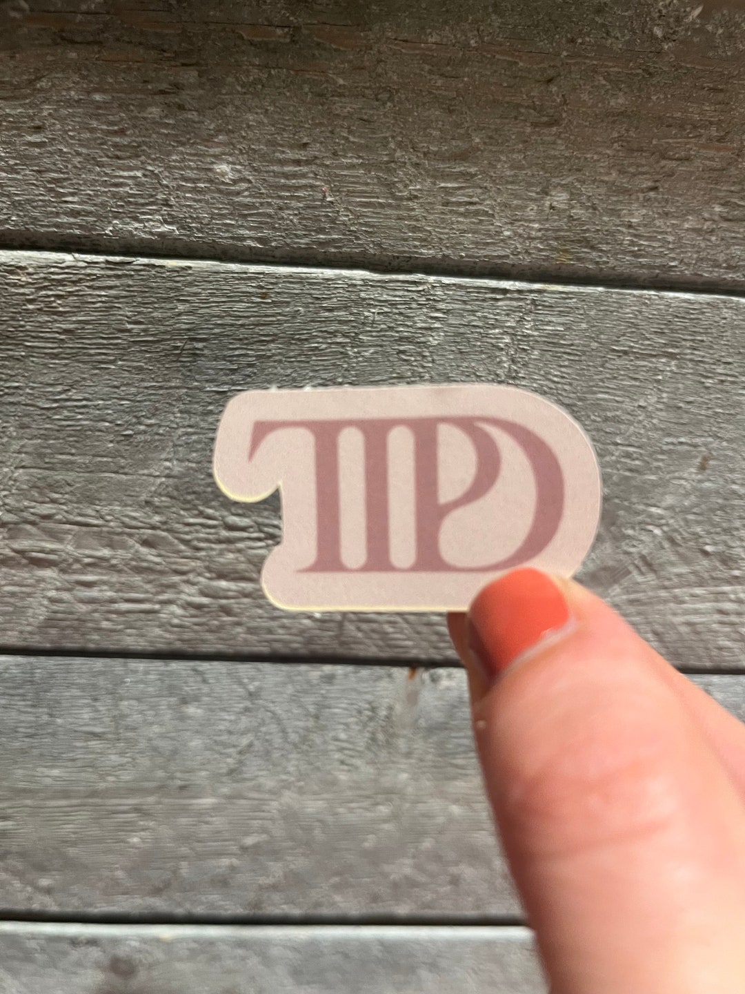 TTP D Inspired Waterproof Sticker - Etsy
