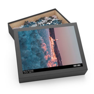 Winter Wonderland: Petoskey Pierhead Lighthouse Puzzle (120, 252, 500-Piece) | Michigan Travel Photography puzzle | Nature Landscape