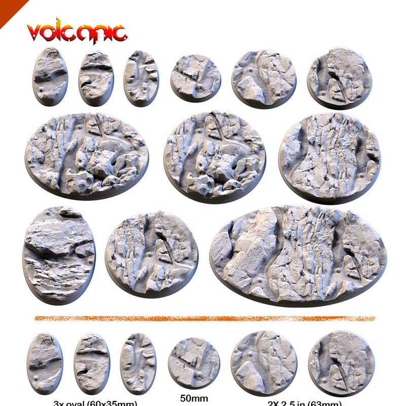 Volcano Miniature Base - Etsy