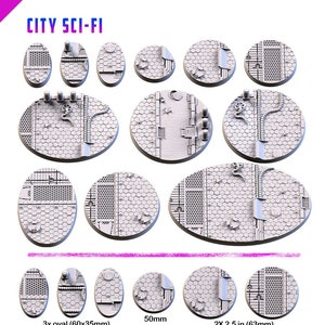 City Sci-Fi | Thematic Bases Vol 1.0 | Txarli Factory