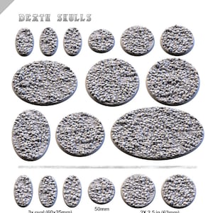 Death Skulls | Thematic Bases Vol 1.0 | Txarli Factory