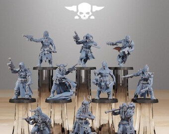 Corrupted Guard Sectarians | StationForge | Grimdark Compatible