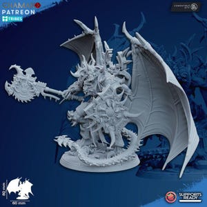 Winged Demonic Lord | Ghamak