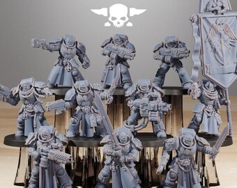 Socratis Elites Squad of 10 | StationForge | Grimdark Compatible