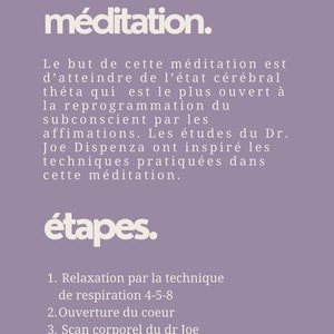 Méditation & Affirmations Subliminales CONFIANCE EN SOI image 6