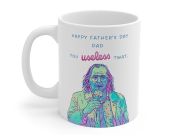 Father's Day Slow Horses Jackson Lamb Inspired White Mug (11oz)