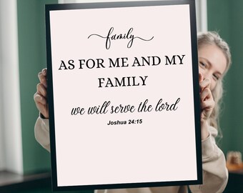 Bible Verse Printable Art Christian Wall Art Digital Download Instant ...