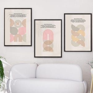 Arte de parede com nomes de Deus, 3 impressões de arte cristã imprimíveis x 3 Jireh, El Shaddai, Jeová Rohi, Shalom, Tsidkenu, Shammah, Nissi, Rapha, El Elyon