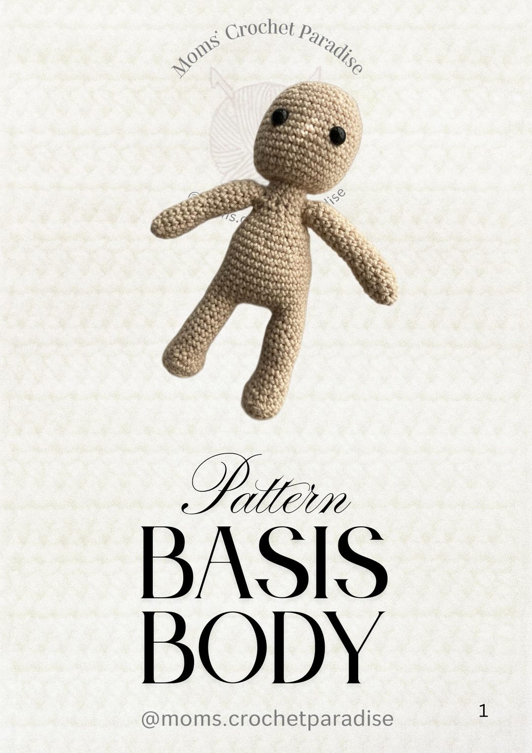 Basic Body Crochet Pattern - Etsy