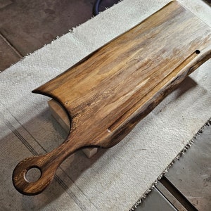 Live edge charcuterie/ serving board