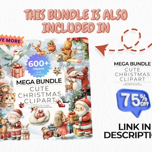 Cute Christmas Elves Watercolor Clipart, PNG, Cute Elf, Christmas Clip ...
