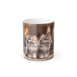 Grandeur and Whimsy Mug - Embrace the Plush Life  Color Morphing Mug, 11oz