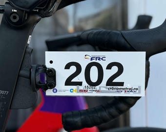Houder voor startnummer voor Garmin Varia-houders