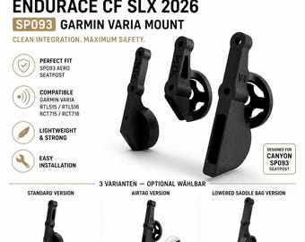 Canyon Endurace CF SLX / SP093 (2026) Garmin Varia-houder